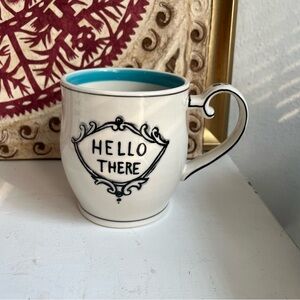 Anthropologie Molly Hatch Hello There coffee mug
